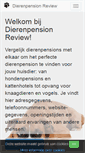 Mobile Screenshot of dierenpensionreview.nl